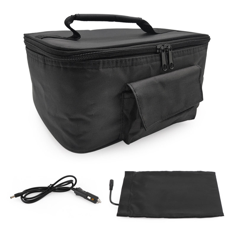 Prep & Savour Portable Electric Food Warmer Heating Box Bag 12v Car